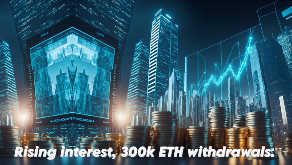 Ethereum forecast: Rising interest, 300k ETH withdrawals.